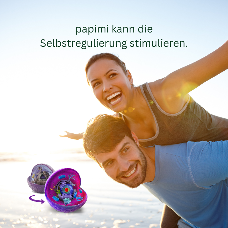Papimi fördert Selbstregulierung und Wohlbefinden.